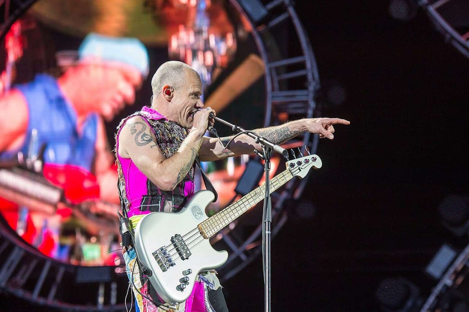 Flea von den Red Hot Chili Peppers