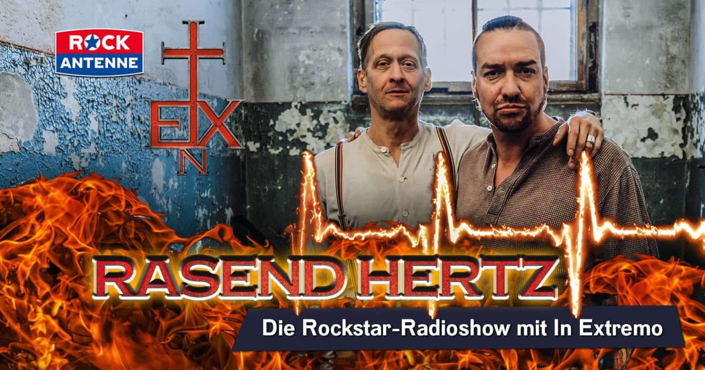 Rockstar-Radioshow mit In Extremo