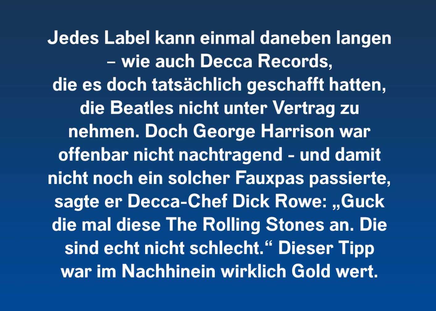 The Rolling Stones