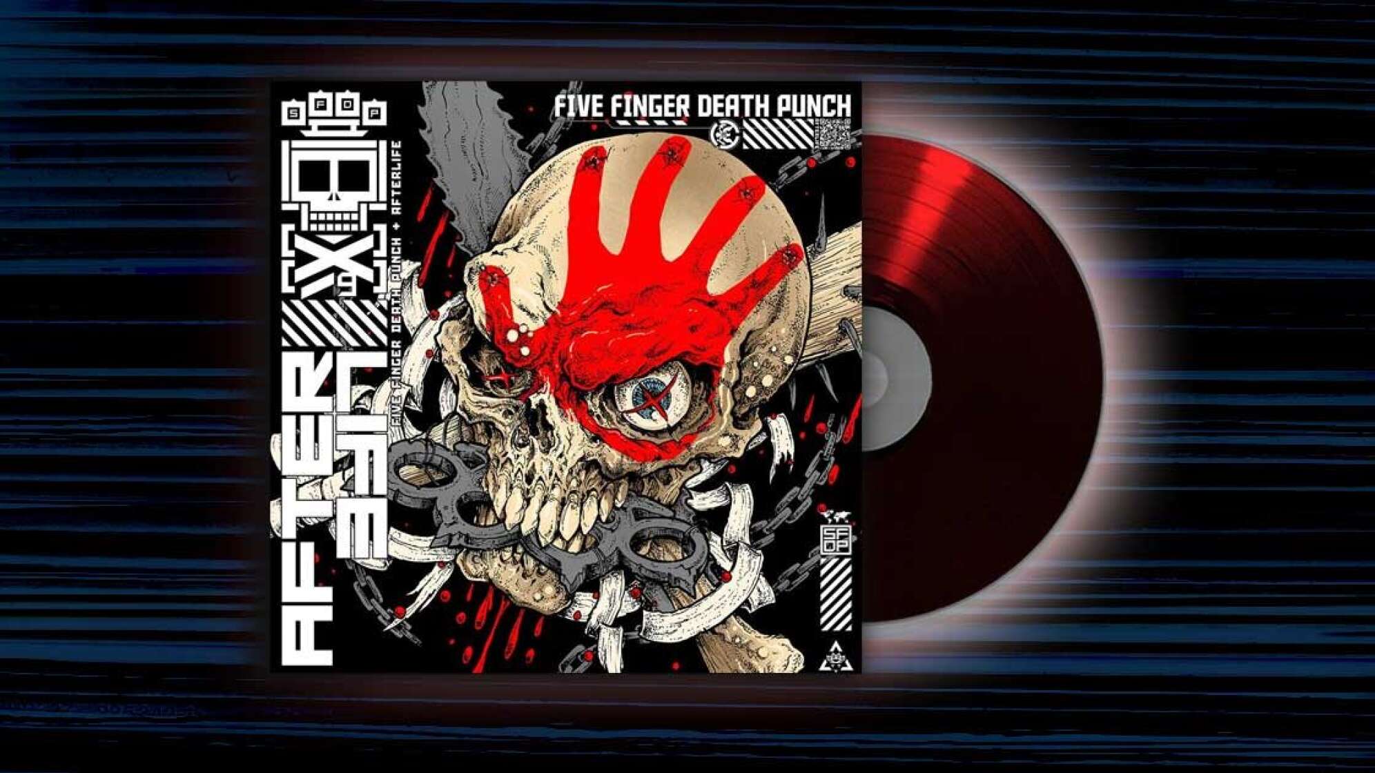 Album-Cover: Five Finger Death Punch - Afterlife
