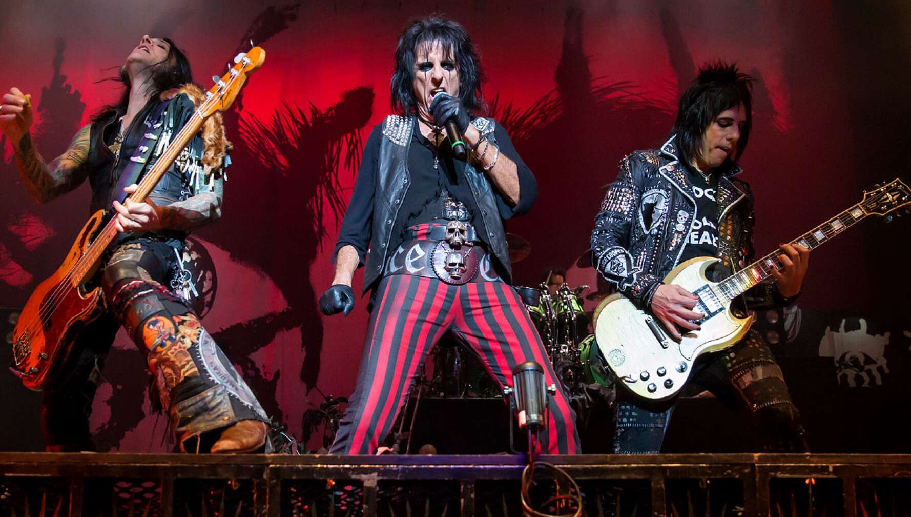 Alice Cooper on stage in San Antonio