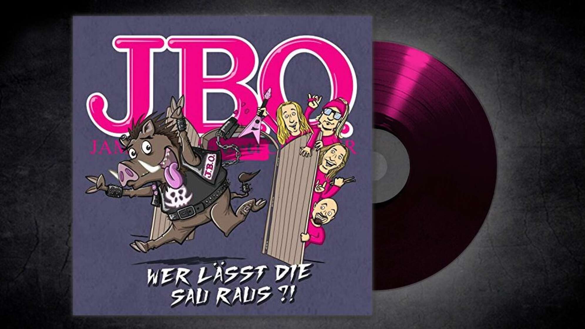 Album-Cover: J.B.O. - Wer lässt die Sau raus?
