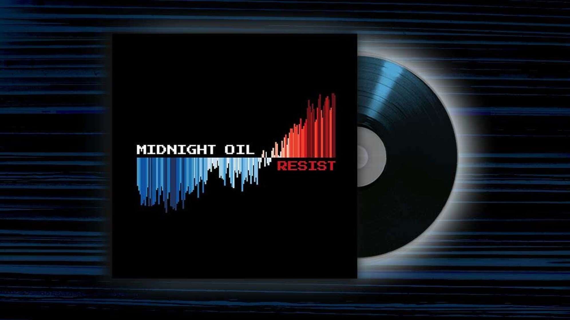 Album-Cover: Midnight Oil – Resist