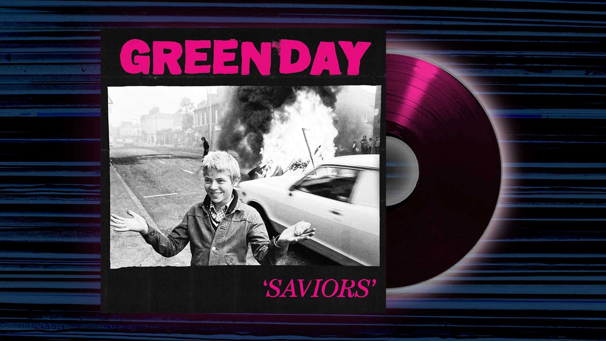 Das Albumcover von Green Day - "Saviors"