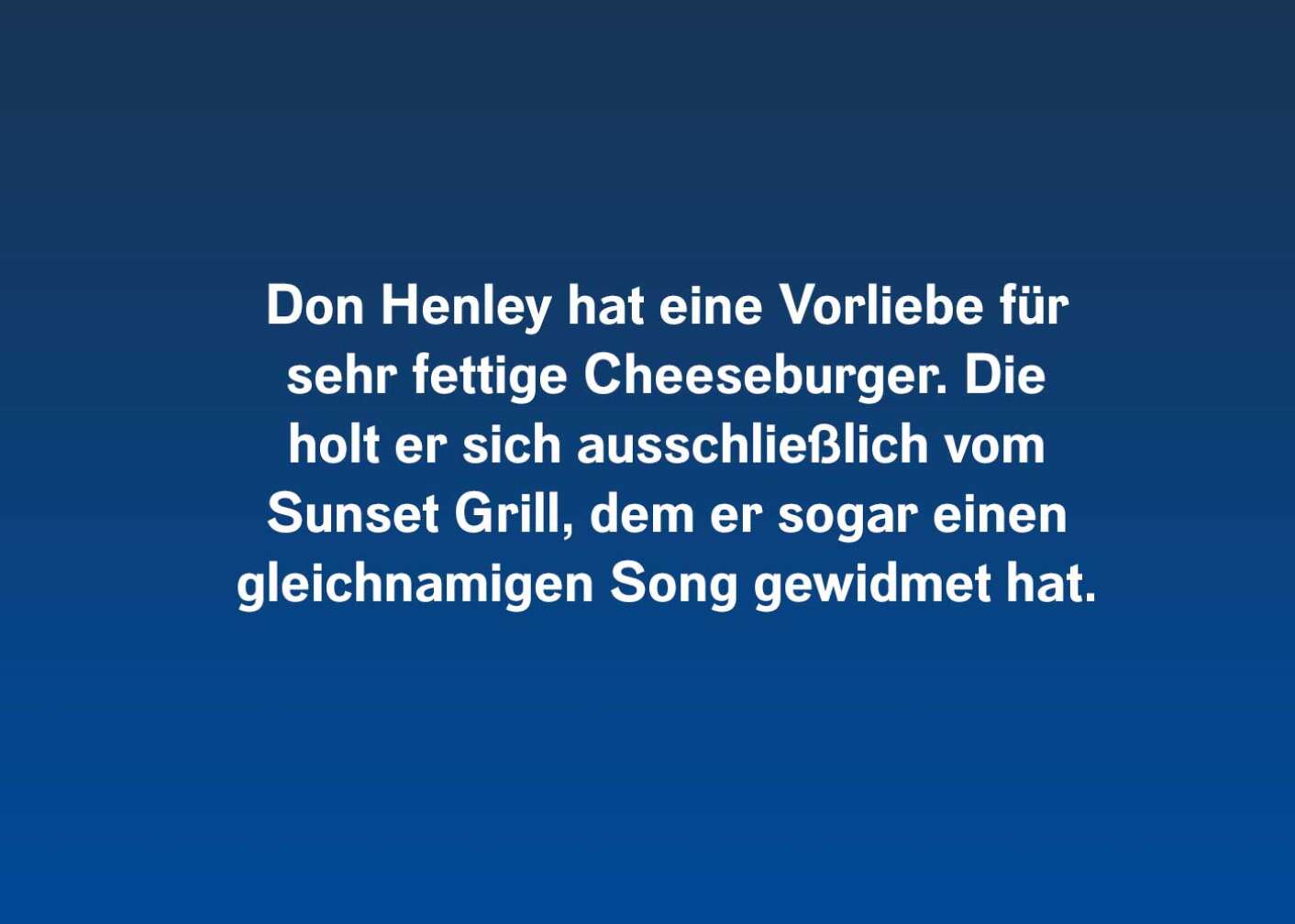 10 Fakten über Don Henley (hat eine Vorliebe)