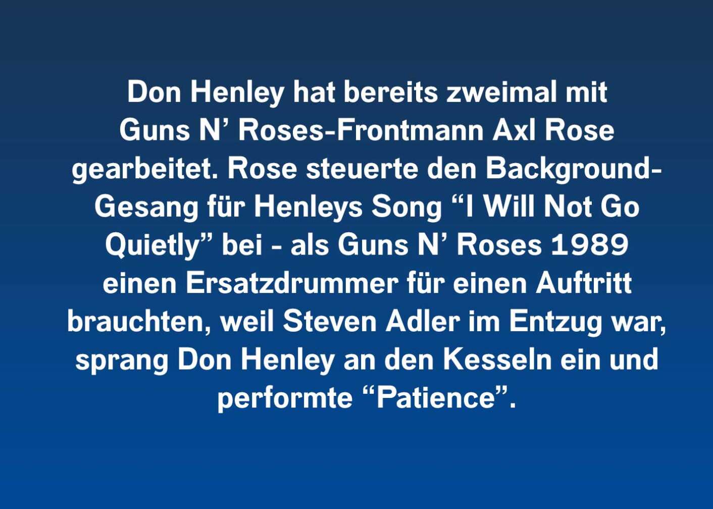 10 Fakten über Don Henley (bereits zweimal)