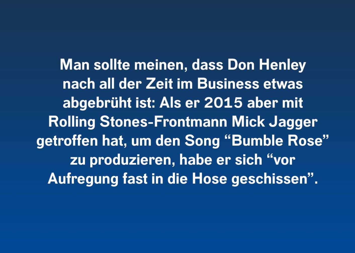 10 Fakten über Don Henley (Man sollte meinen)