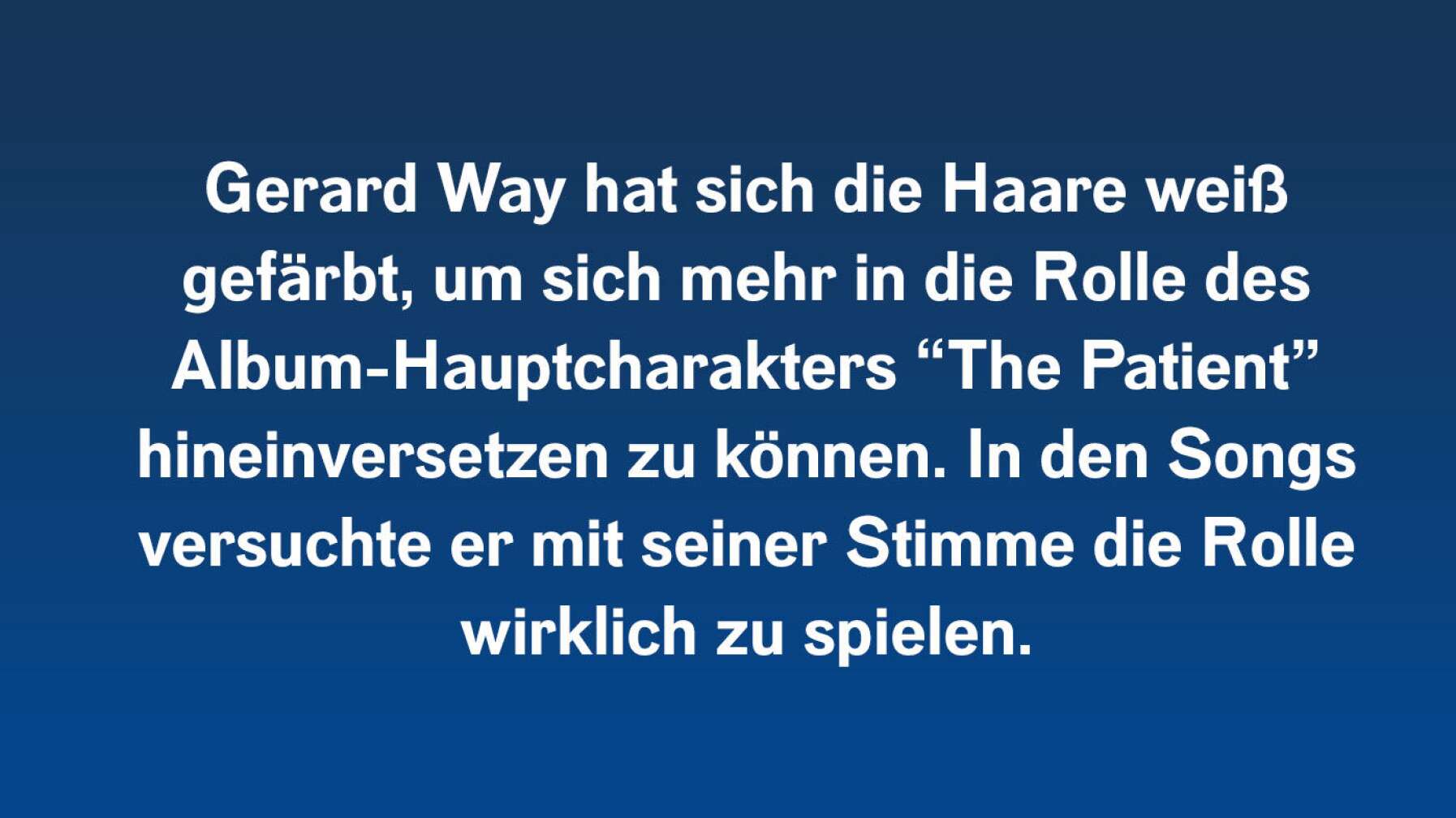 10 Fakten über The Black Parade #7