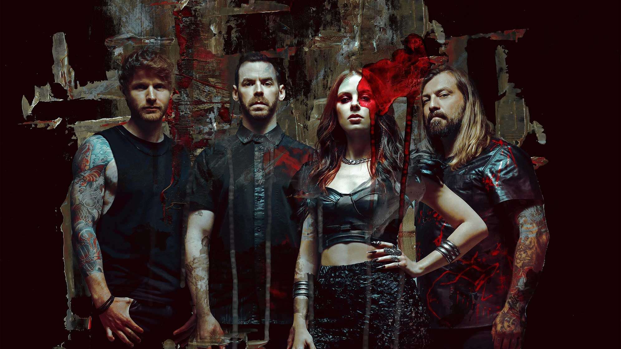 Ein Bandfoto von Beyond The Black