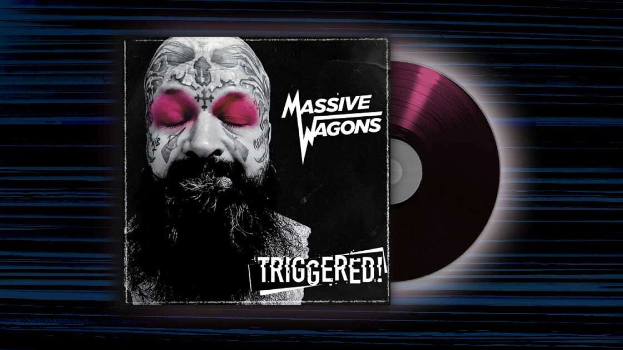 Album-Cover: Massive Wagons - Triggered!