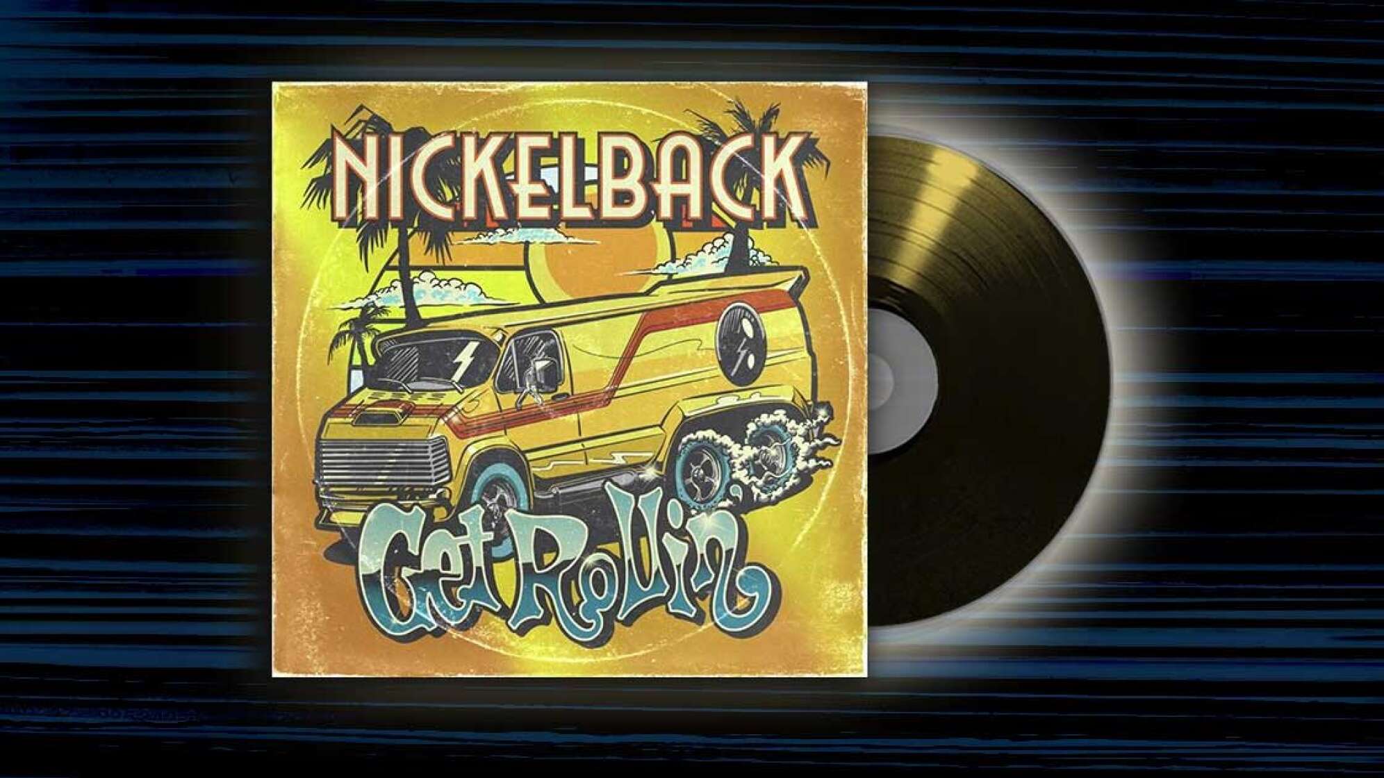 Album-Cover: Nickelback - Get Rollin'