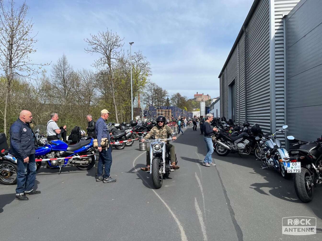 Foto von der 20. Motorradsternfahrt Kulmbach von 22. bis 23. April 2023