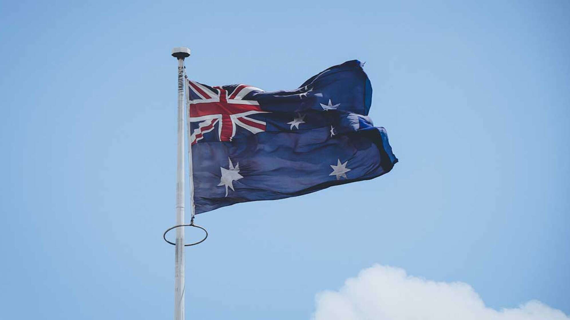 Die Flagge Australiens