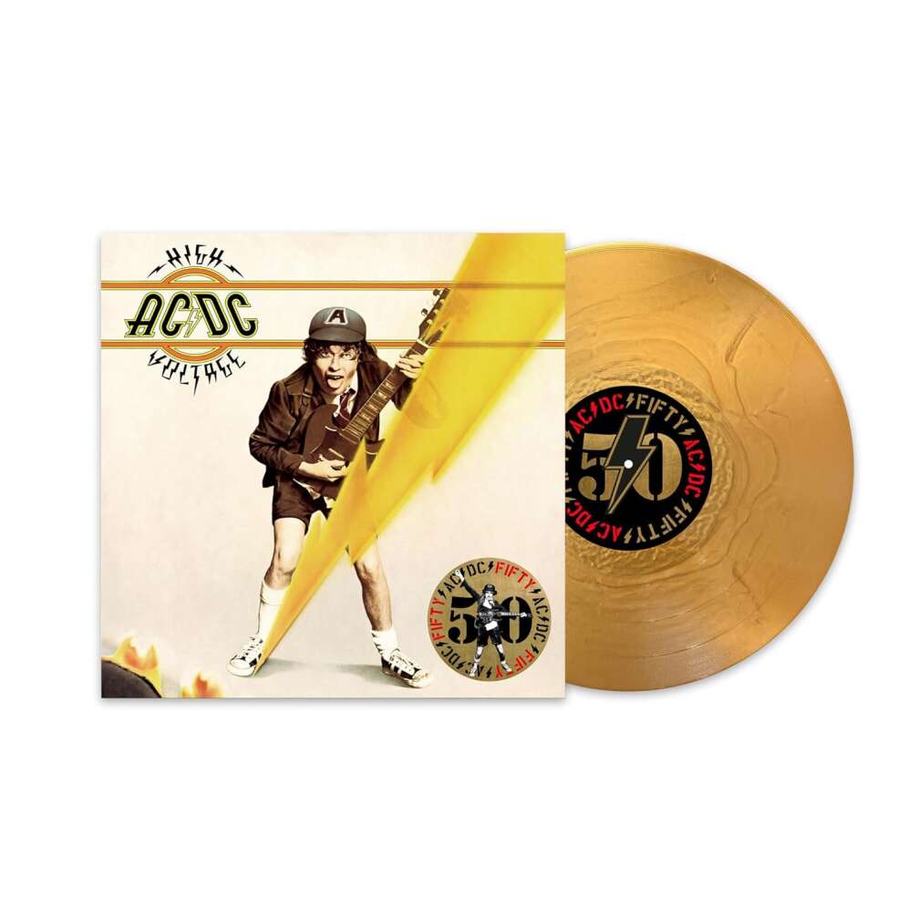 Die goldene Schallplatte von AC/DC