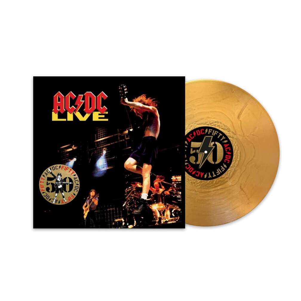 Die goldene Schallplatte von AC/DC