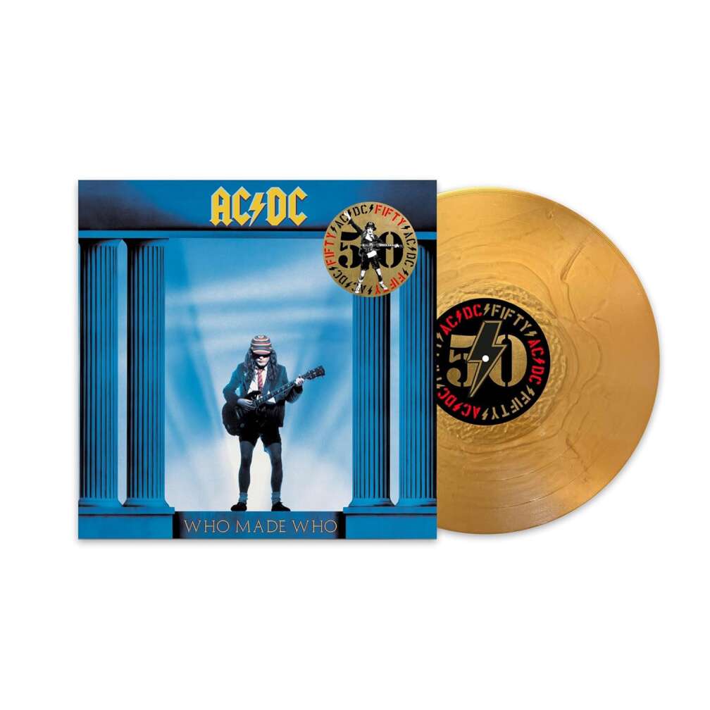Die goldene Schallplatte von AC/DC