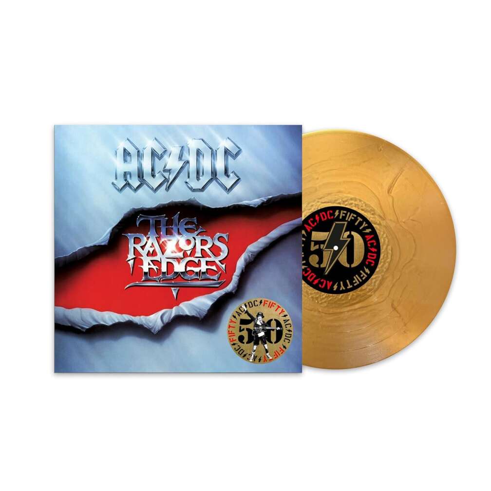 Die goldene Schallplatte von AC/DC