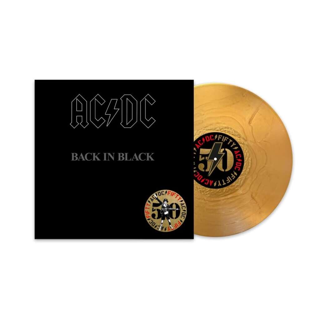 Die goldene Schallplatte von AC/DC