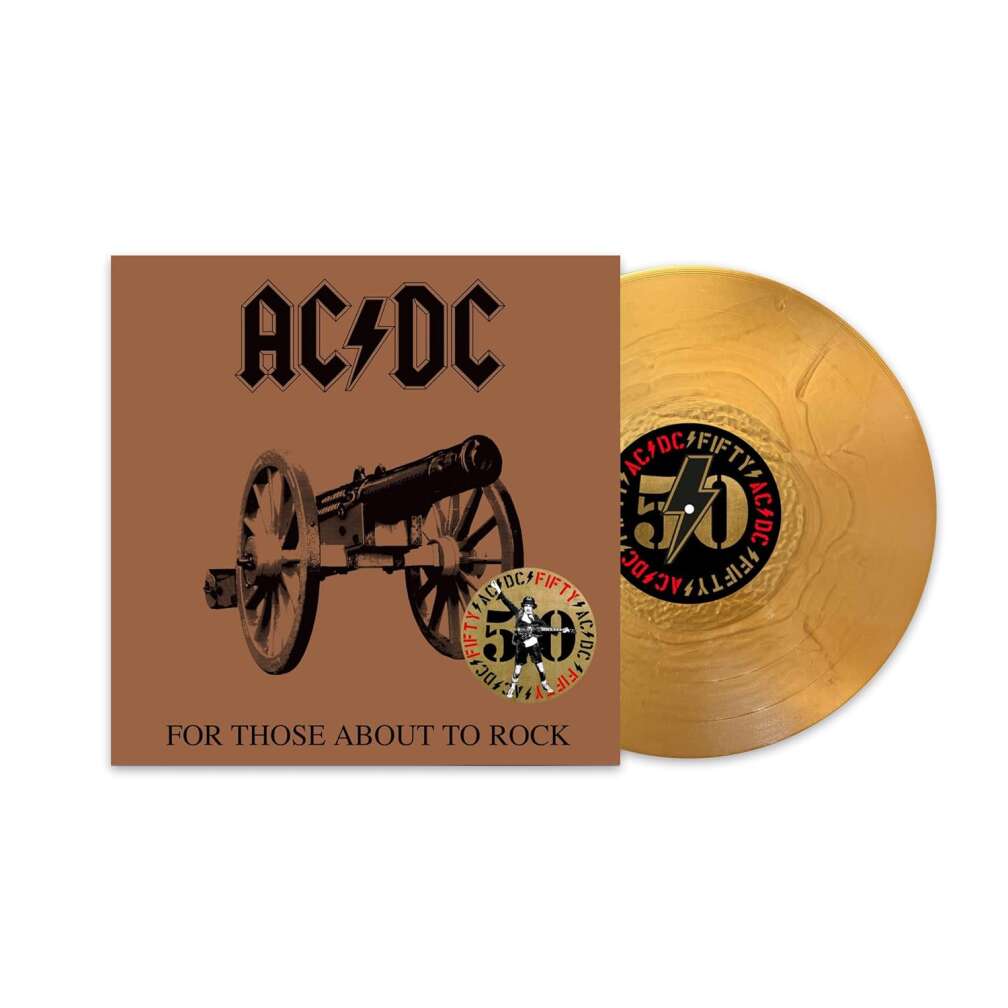 Die goldene Schallplatte von AC/DC