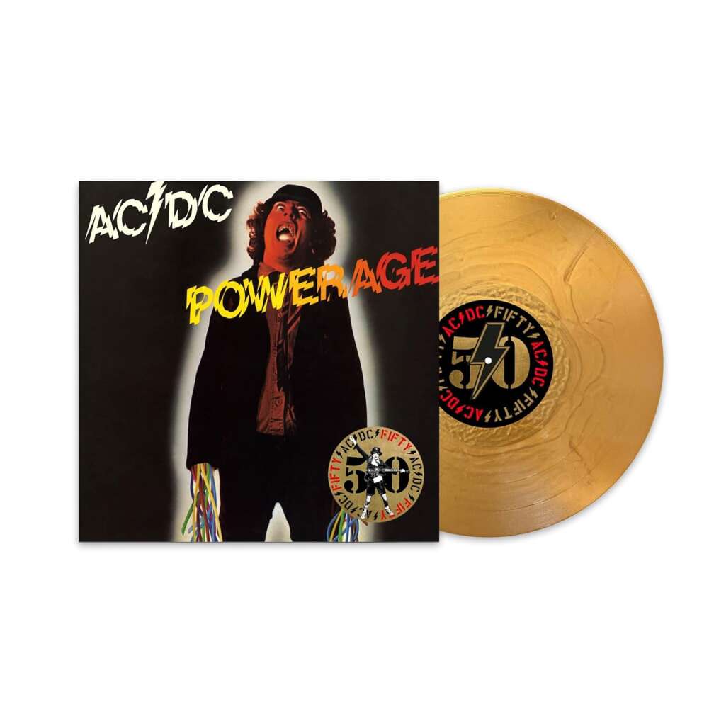 Die goldene Schallplatte von AC/DC