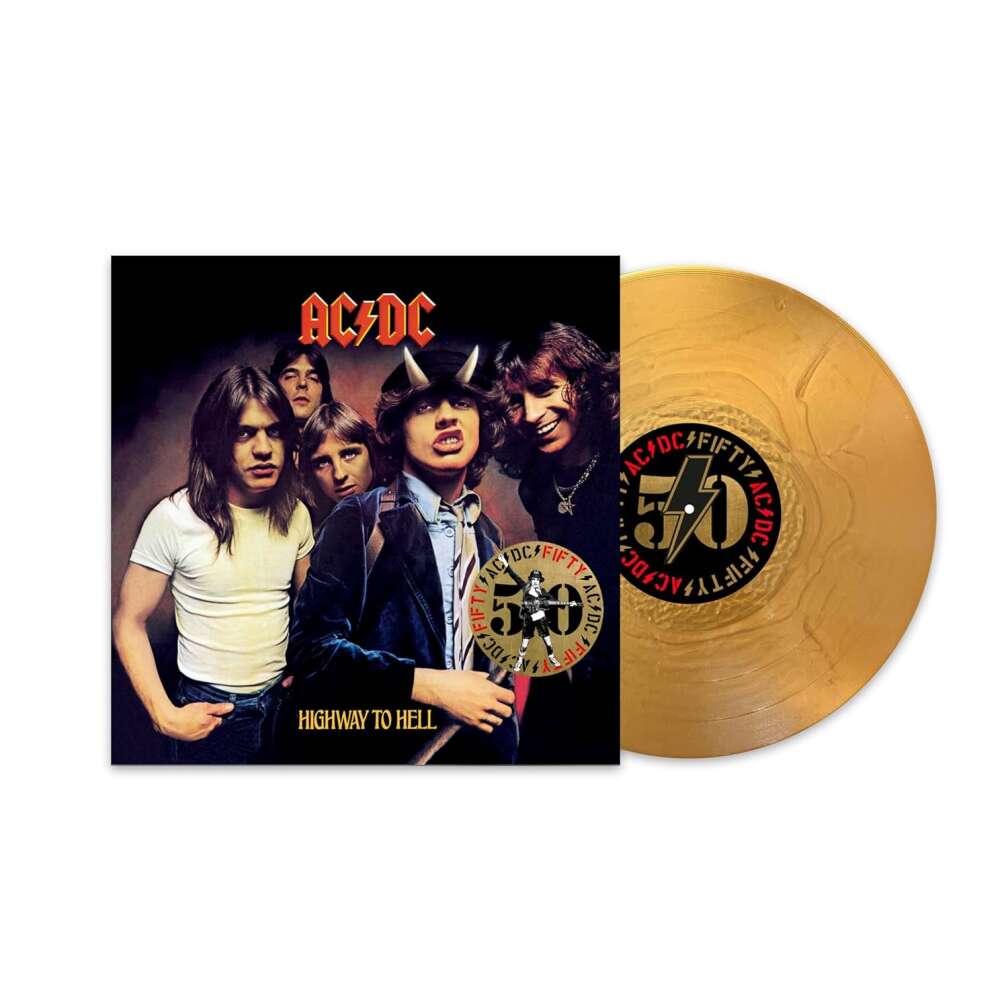 Die goldene Schallplatte von AC/DC