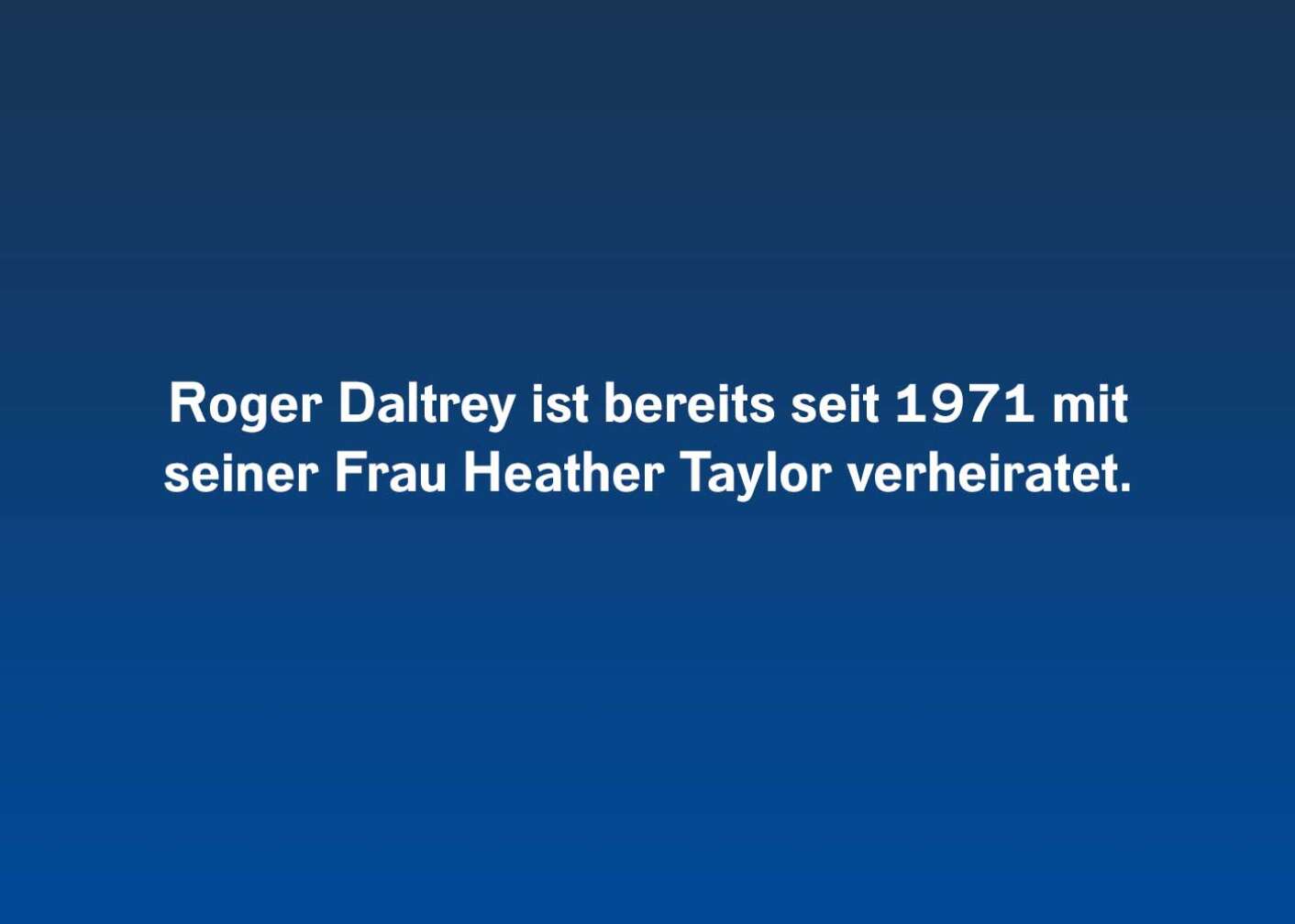 8 Fakten über Roger Daltrey