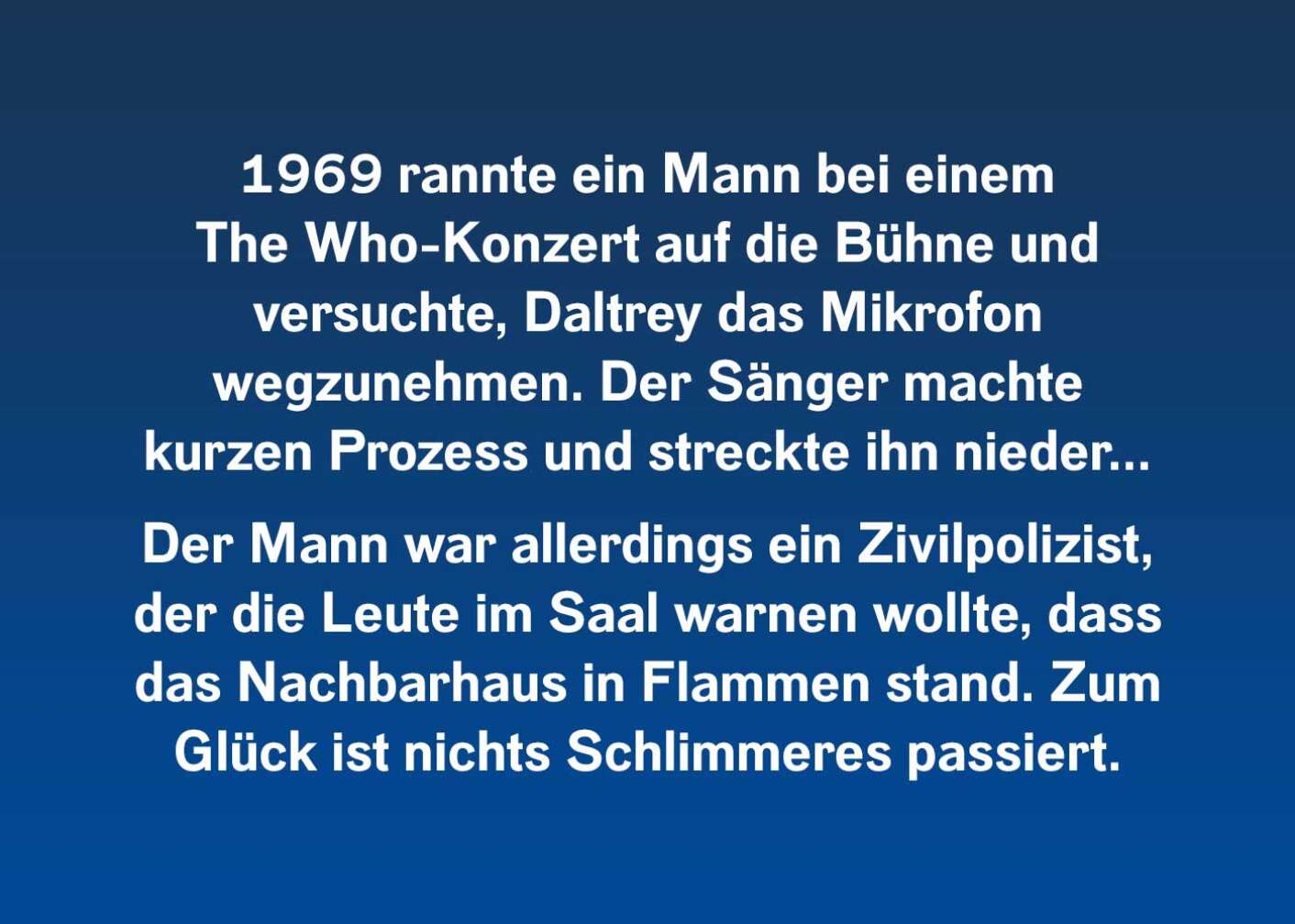 8 Fakten über Roger Daltrey