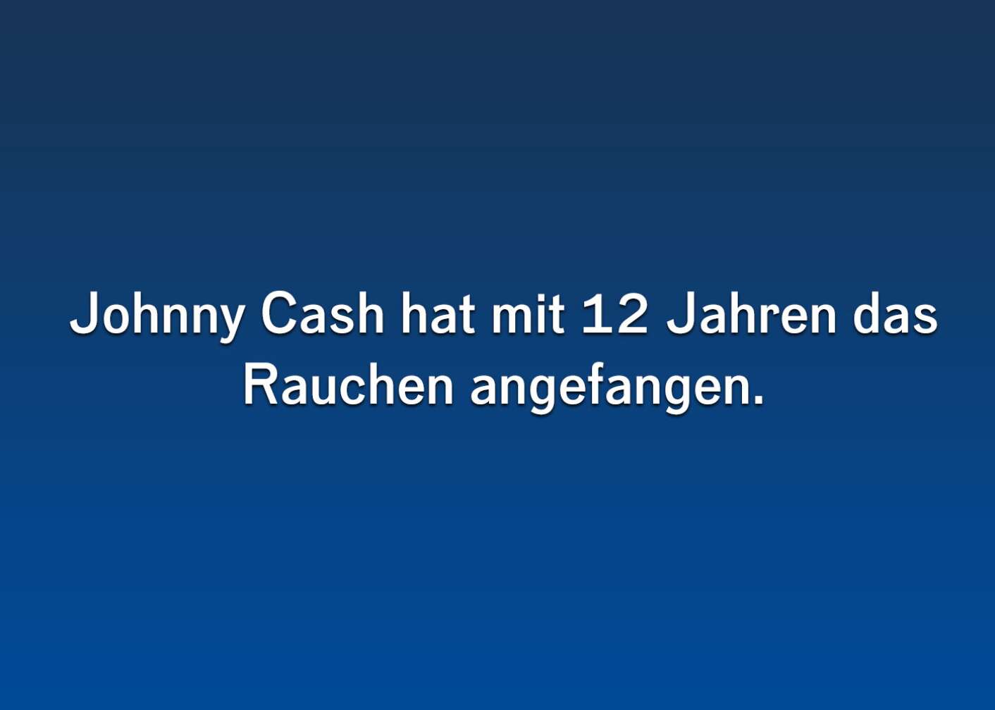 Johnny Cash Fun Facts