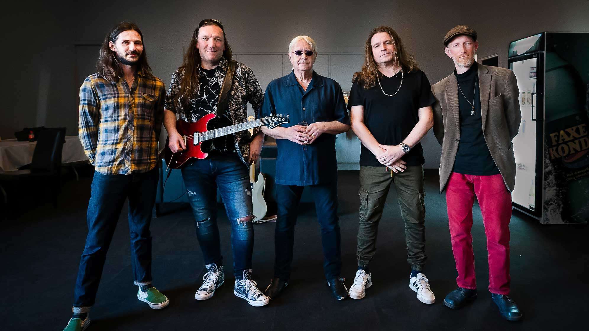 Bandfoto von Ian Piace