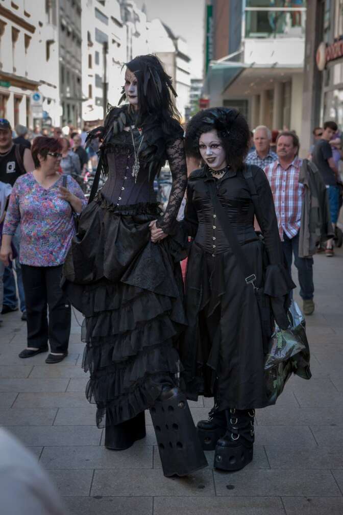 Fans der Gothic-Szene