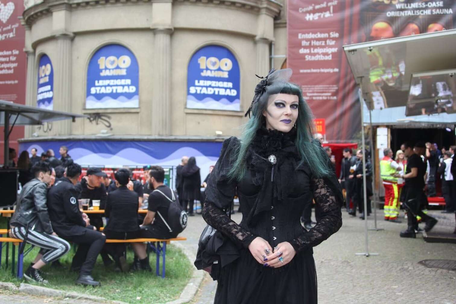 Gothic-Fan in Leipzig