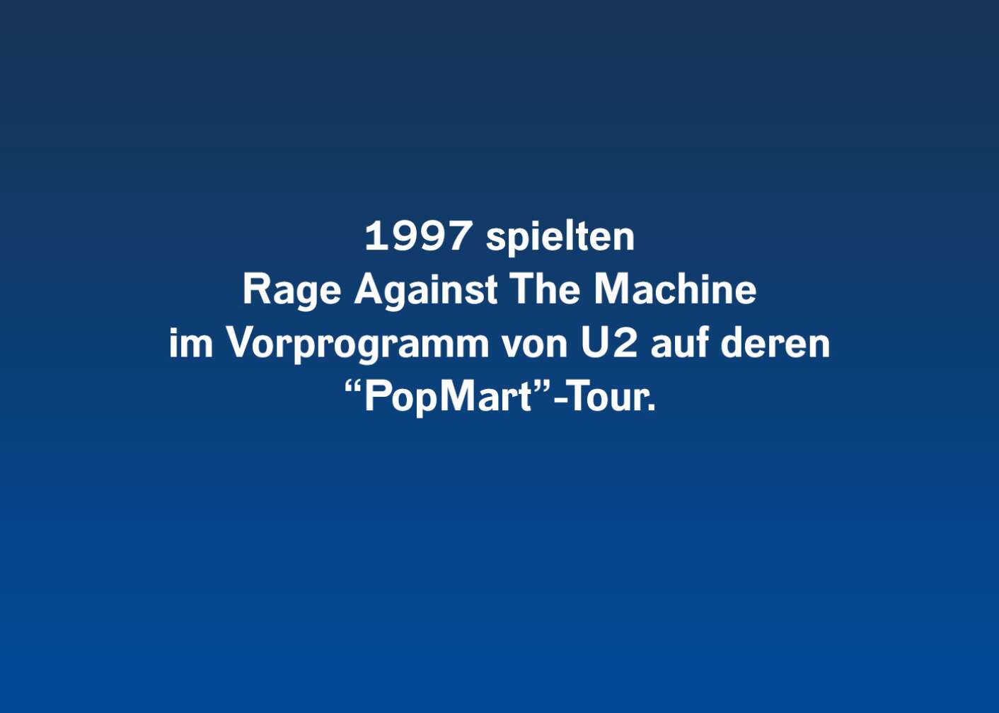6 Fakten über Rage Against The Machine (1997 spielten)