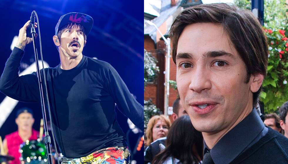 Anthony Kiedis und Justin Long