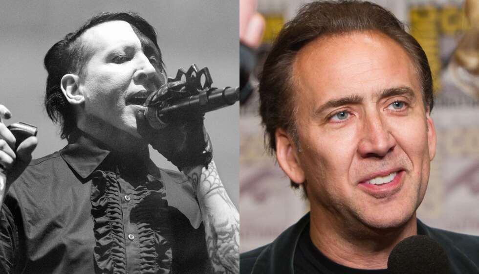 Marilyn Manson und Nicolas Cage