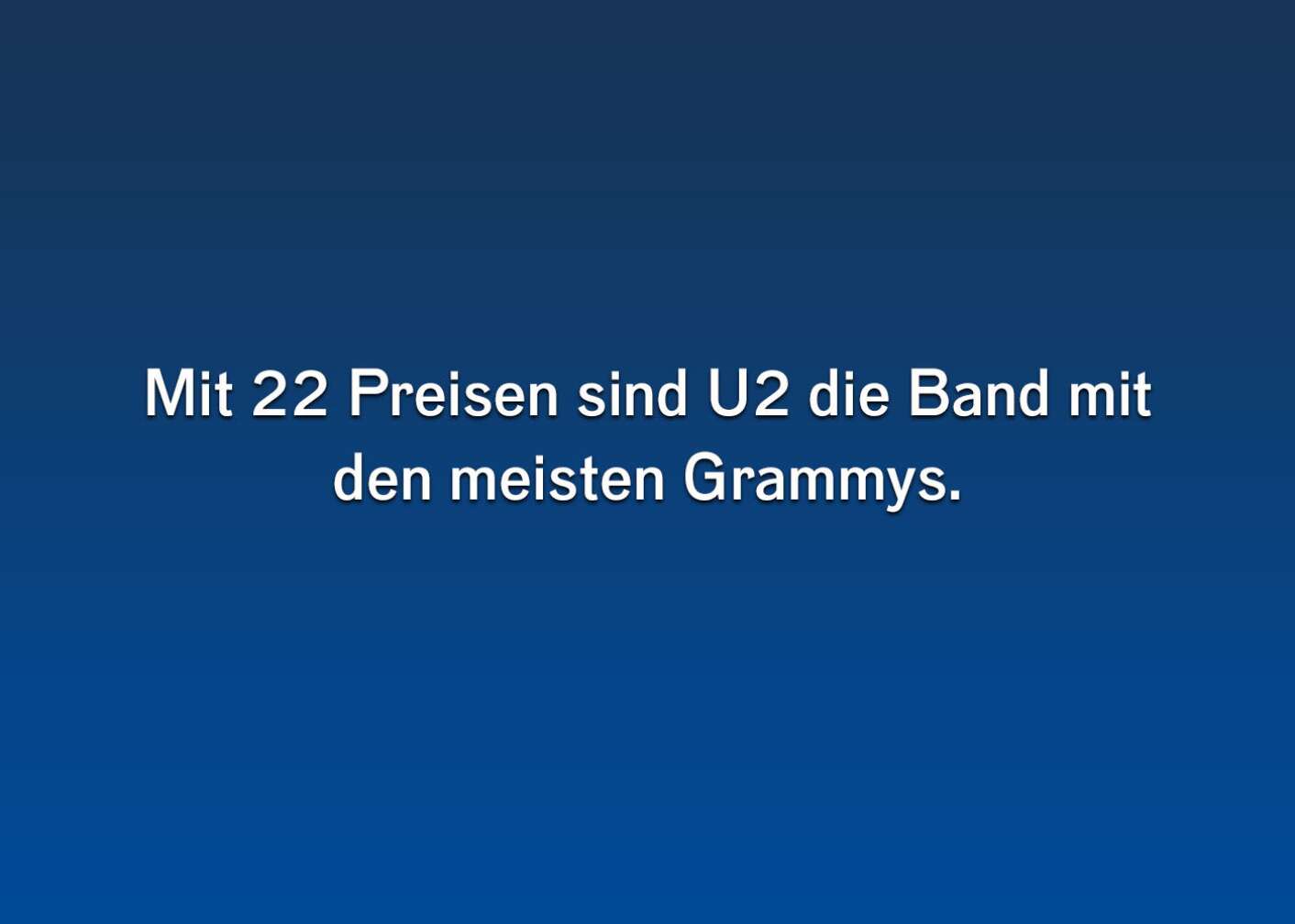 10 Fakten über U2