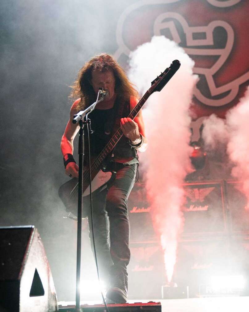 Saxon live am 25.03.2024 in München als Vorband von Judas Priest