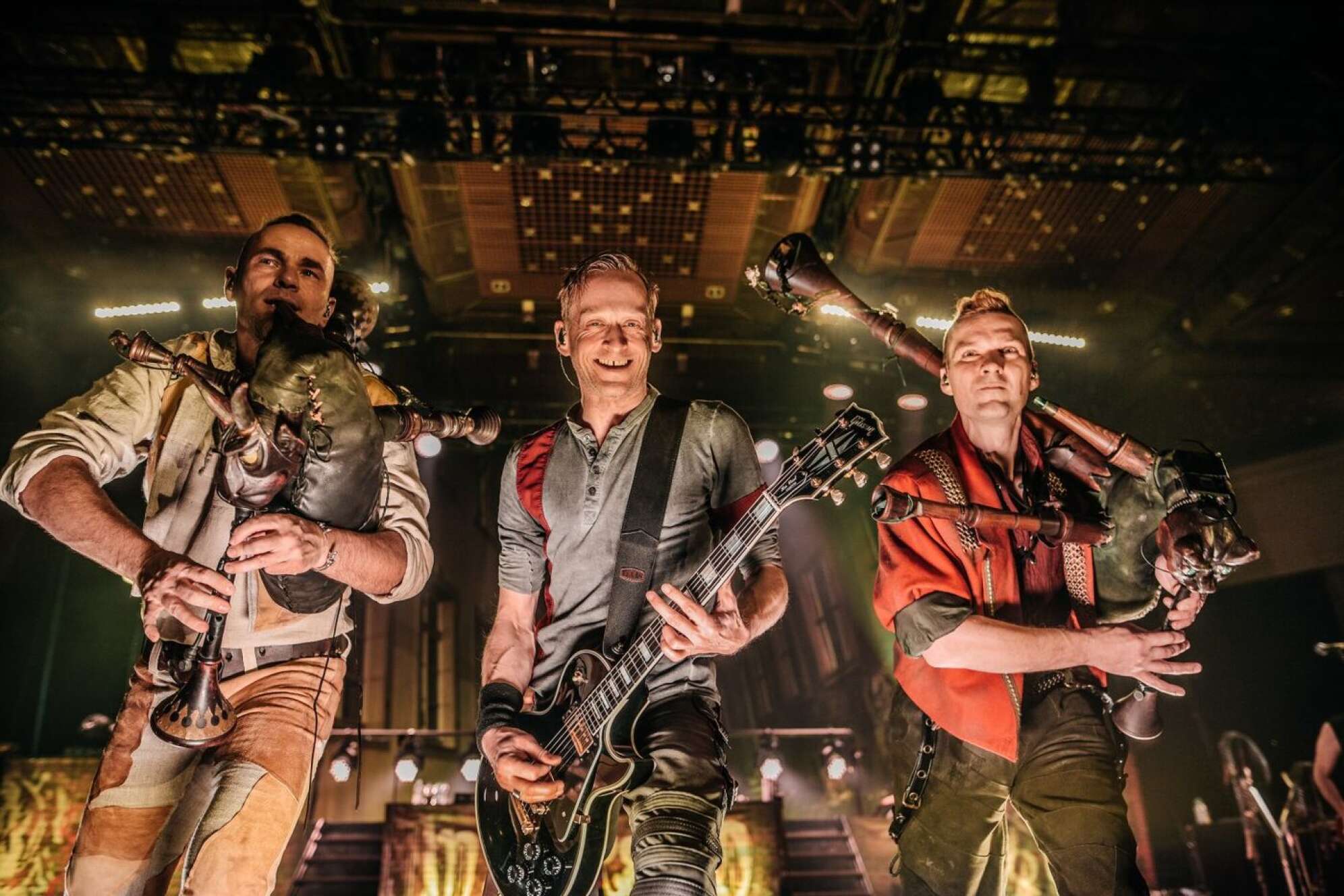 In Extremo bei einem Konzert
