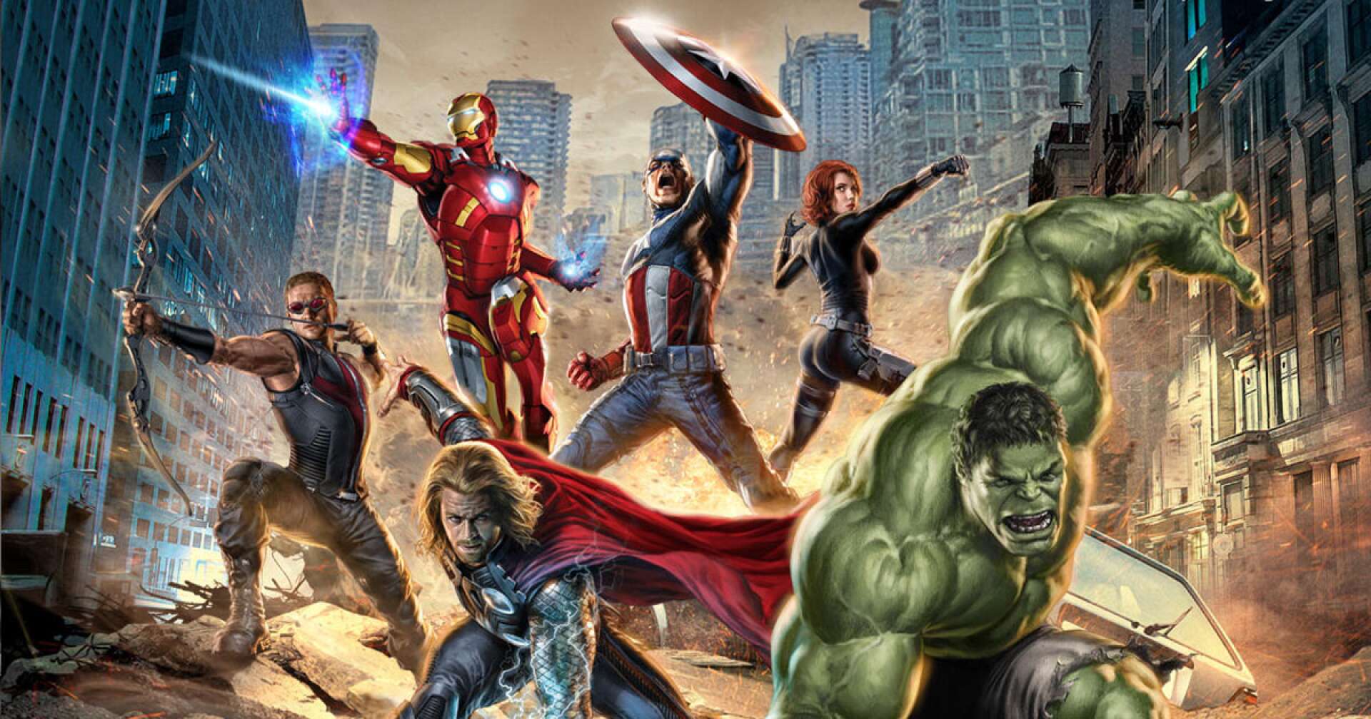 Die Avengers vollbringen ihre Heldentaten in New York City