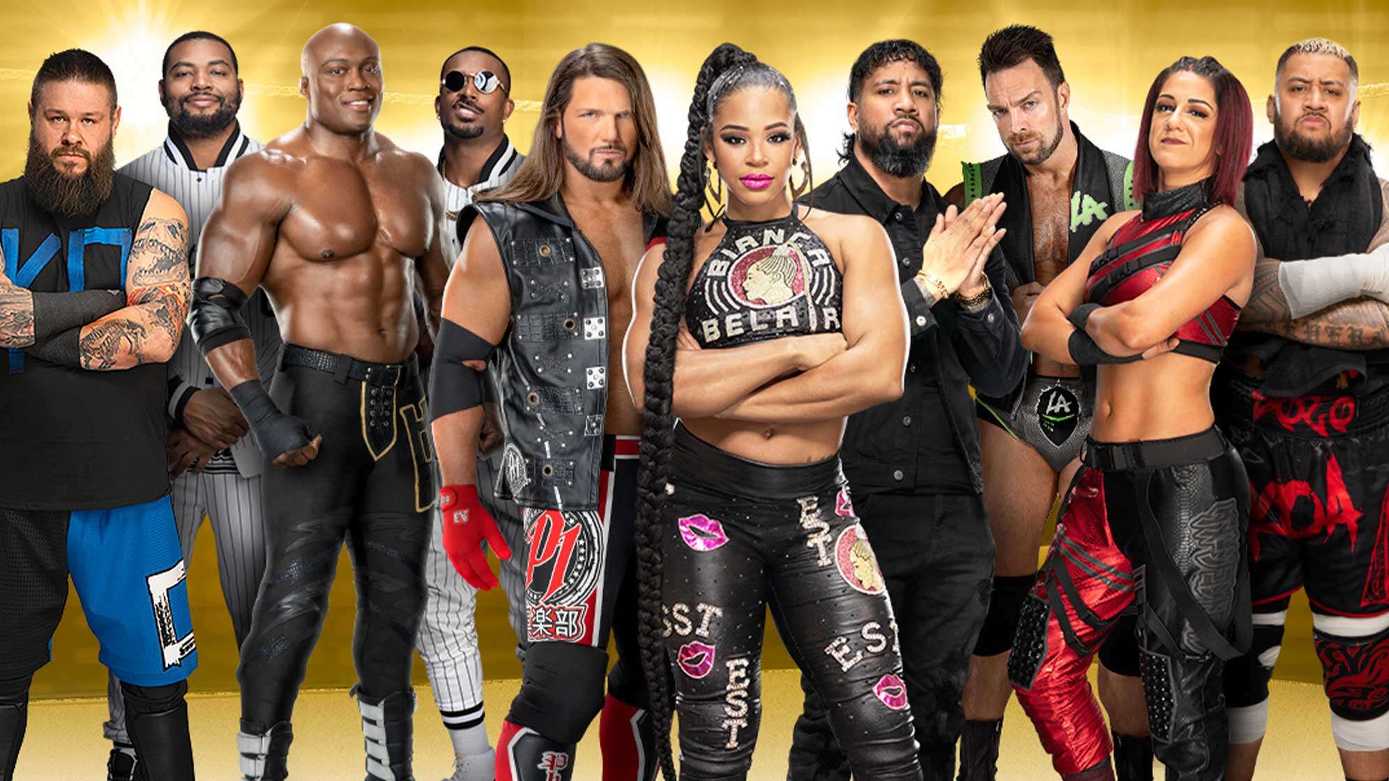 Die Teilnehmer für WWE live in Deutschland