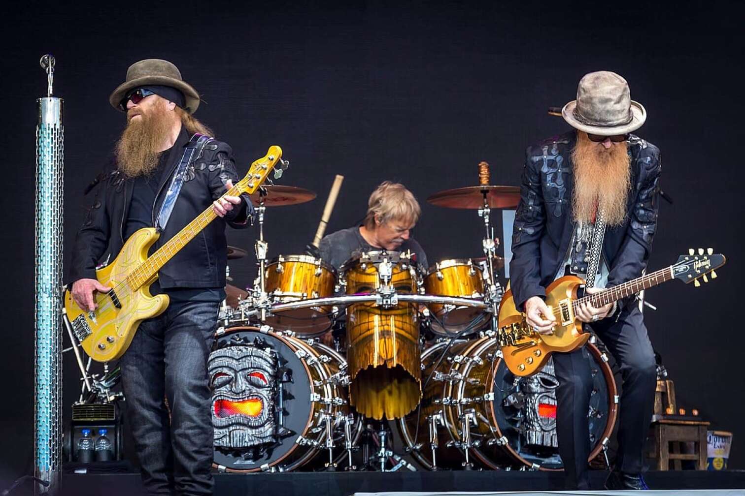 ZZ Top auf der Bühne