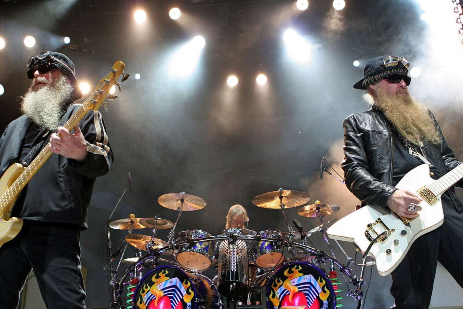 ZZ Top auf der Bühne