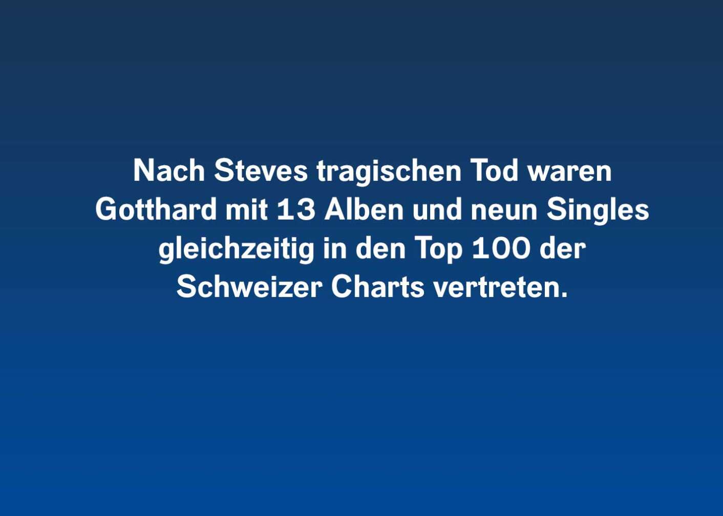 Fakt über Steve Lee als Fließtext