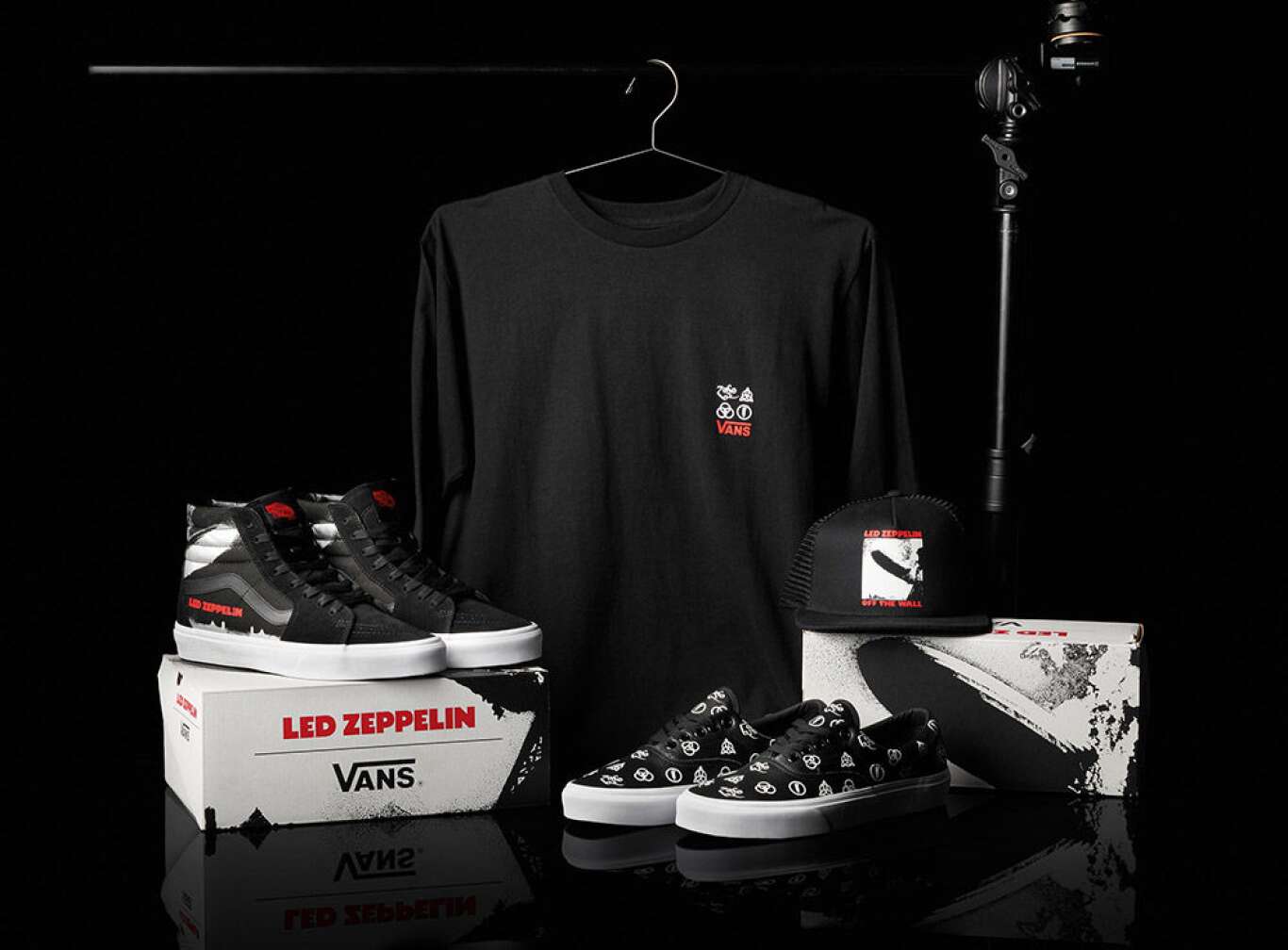 Vans Schuhmarke mit Led Zeppelin- Linie