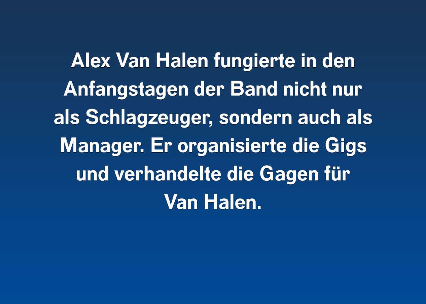 15 Fakten über Van Halen