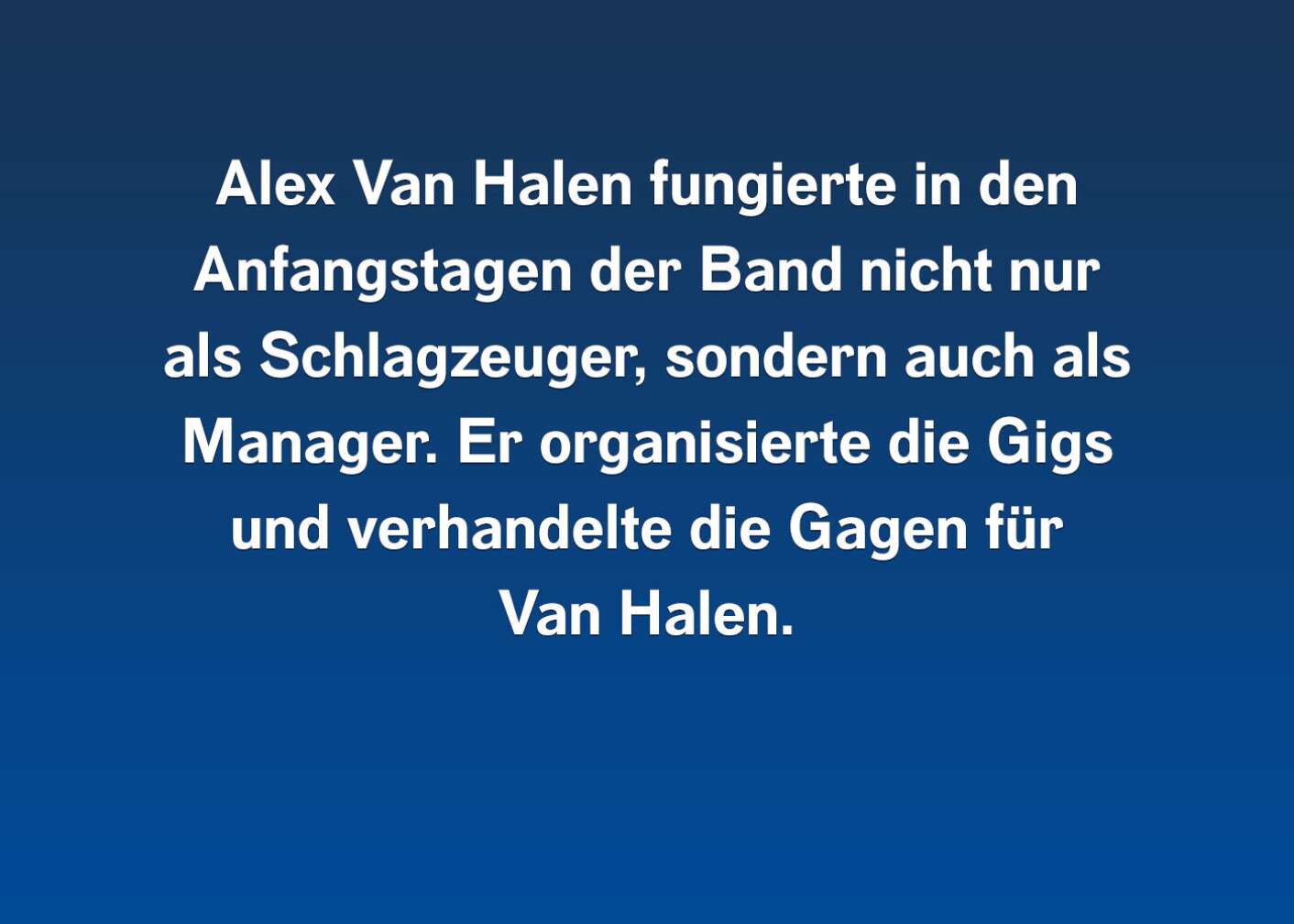 15 Fakten über Van Halen