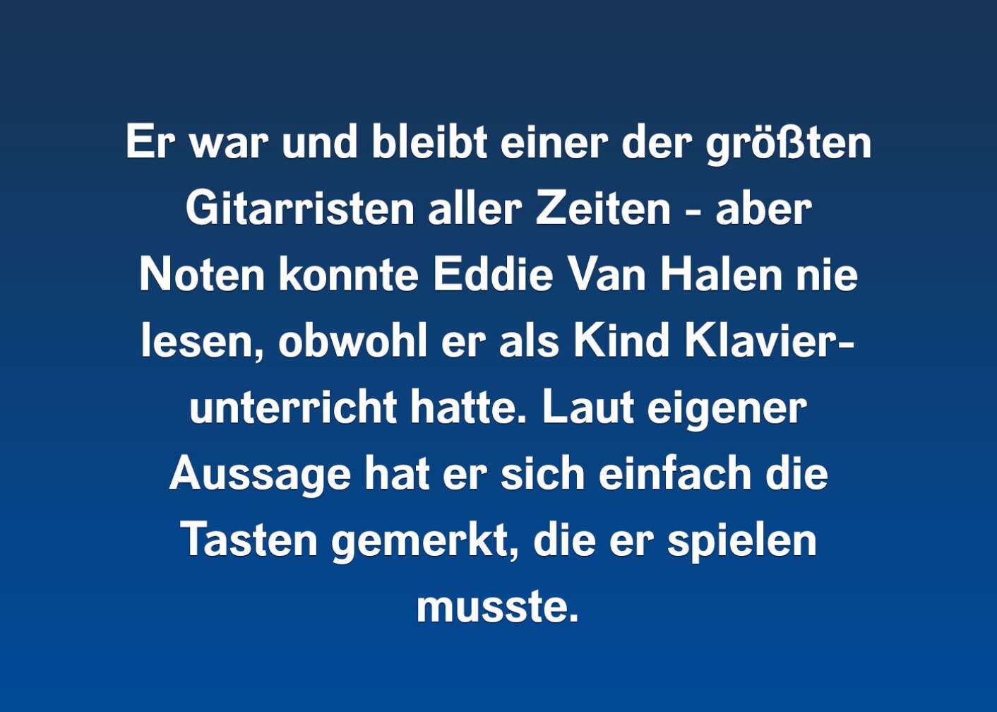 15 Fakten über Van Halen