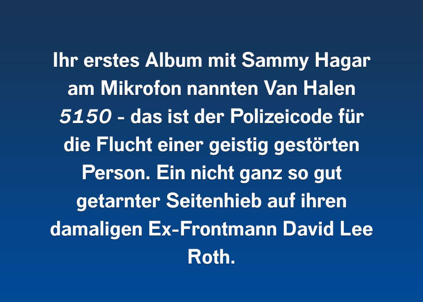 15 Fakten über Van Halen
