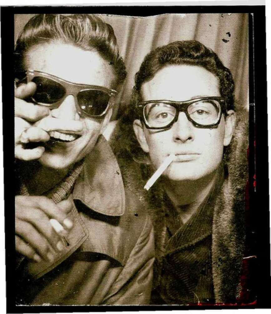 Buddy Holly and Waylon Jennings