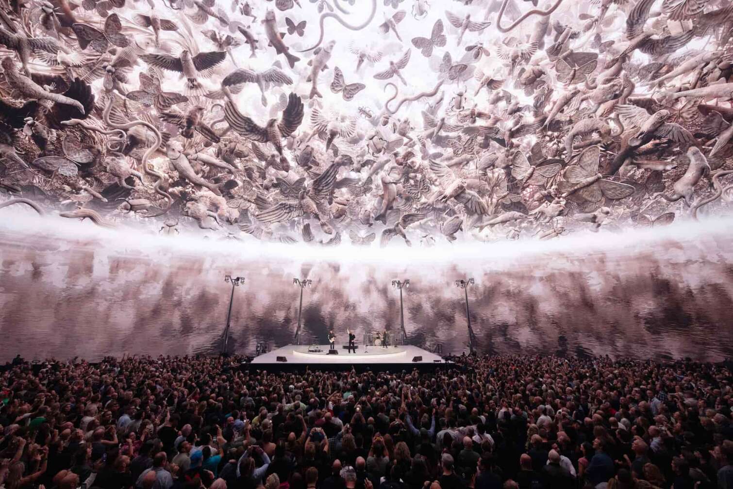 Foto des Konzerts von U2 live at The Sphere in Las Vegas