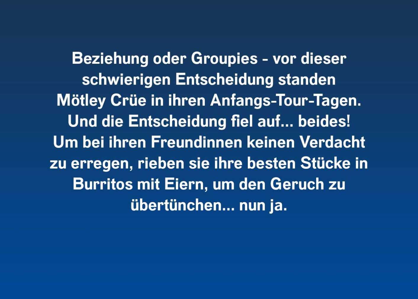 Die kuriosesten Bettgeschichten der Rockstars